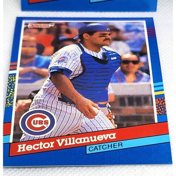 1990 Leaf Inc. Cubs Collectible Vintage Series 1 Trading Card Bundle - Picture 5 of 10